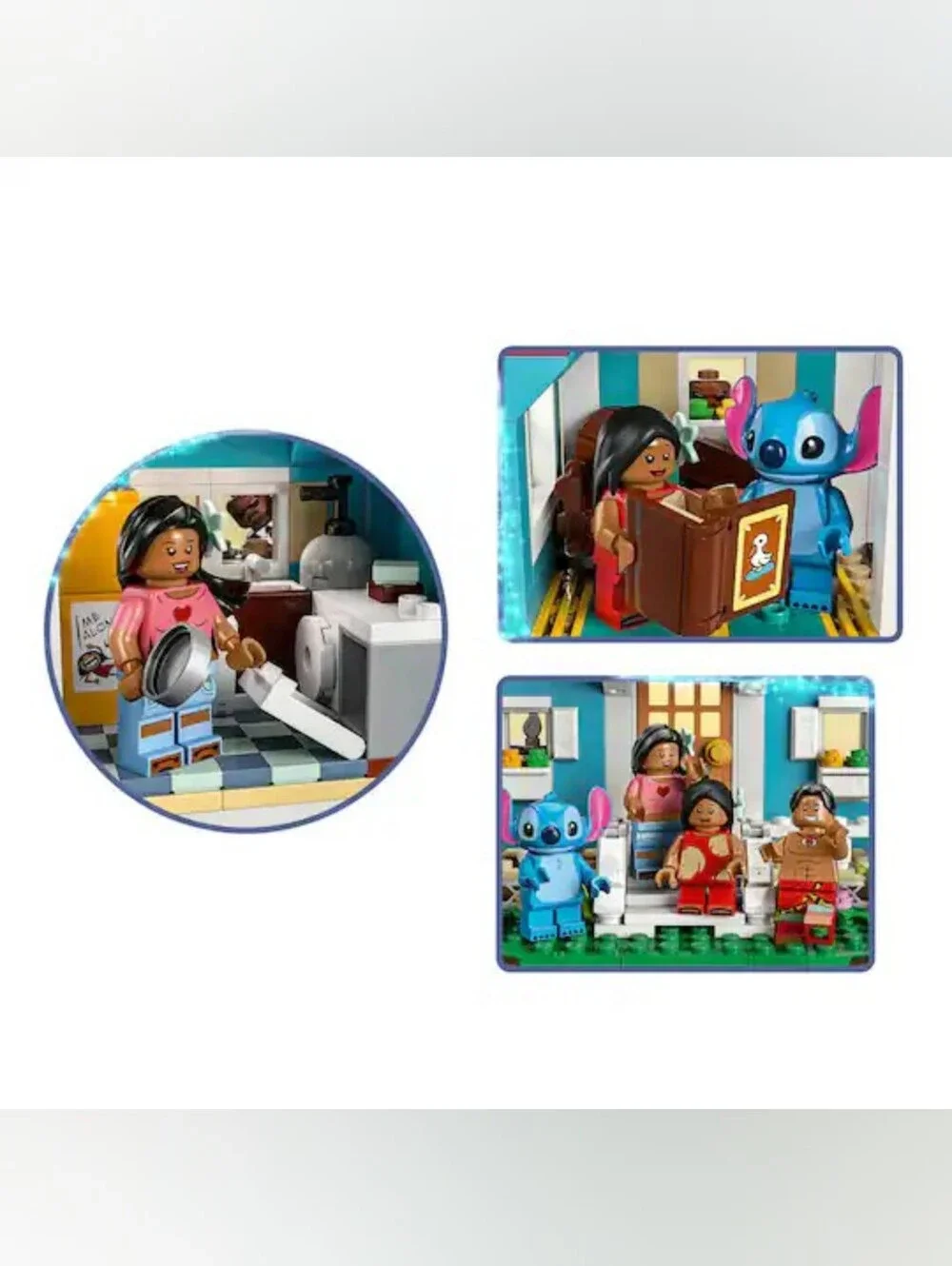NIB LEGO Disney Lilo & Stitch Beach House Set 43268 - 834 Pcs Building Blocks